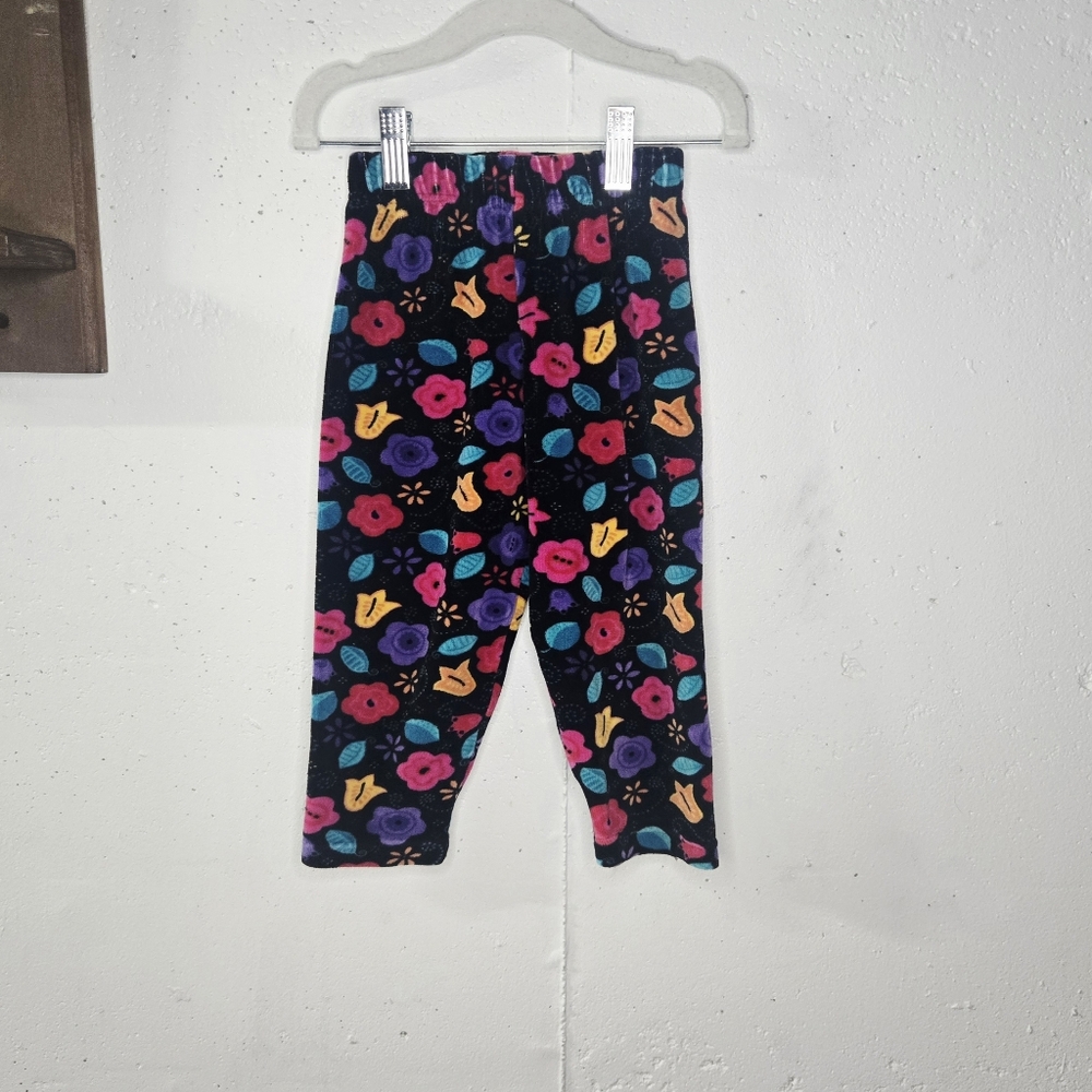Vintage Gymboree Multicolor Floral Leggings